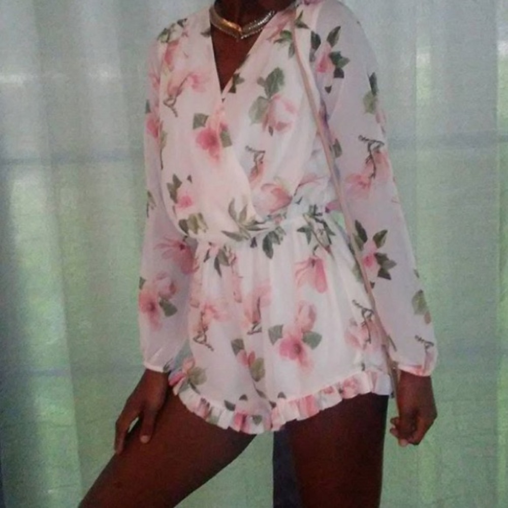 Flowery romper